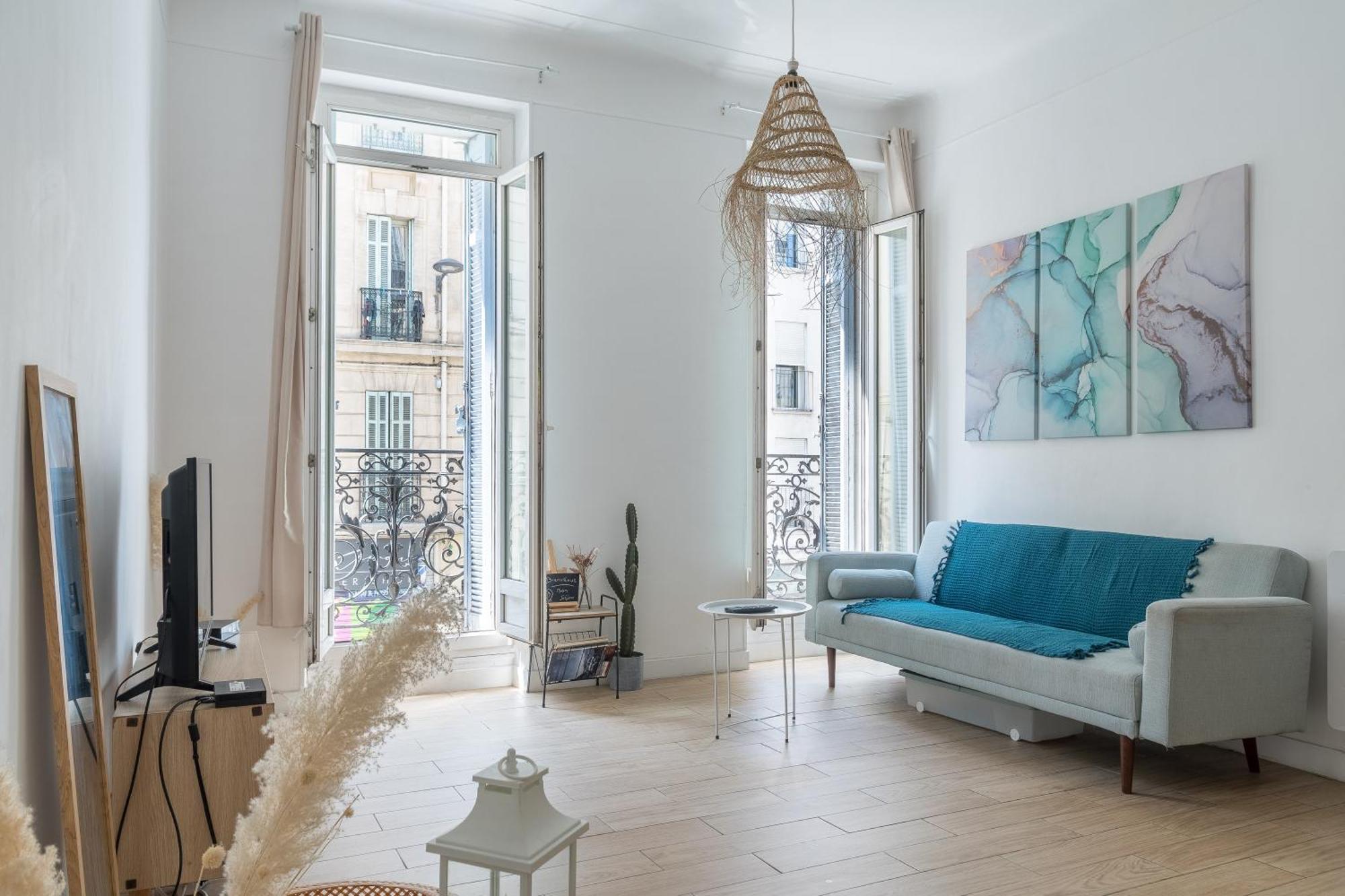 Charmant T2 Haussmanien Centre Ville Марсель Экстерьер фото